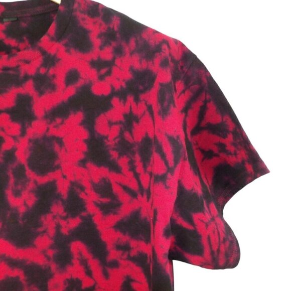 Manacotti Red/Black tye die tshirt - Picture 3 of 4